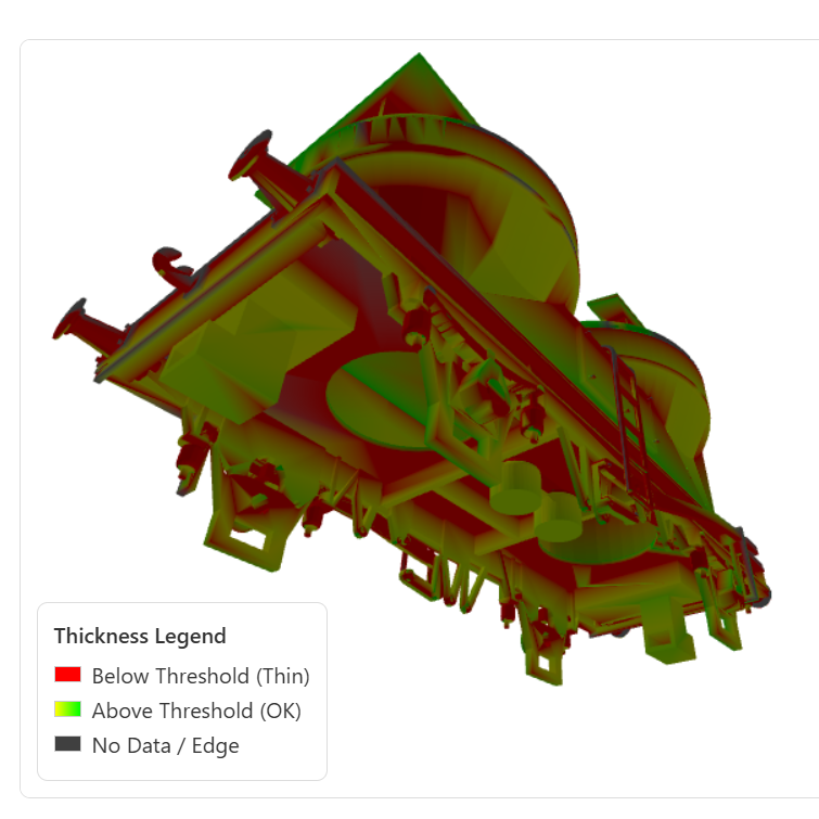 STL Wall Thickness Analyser